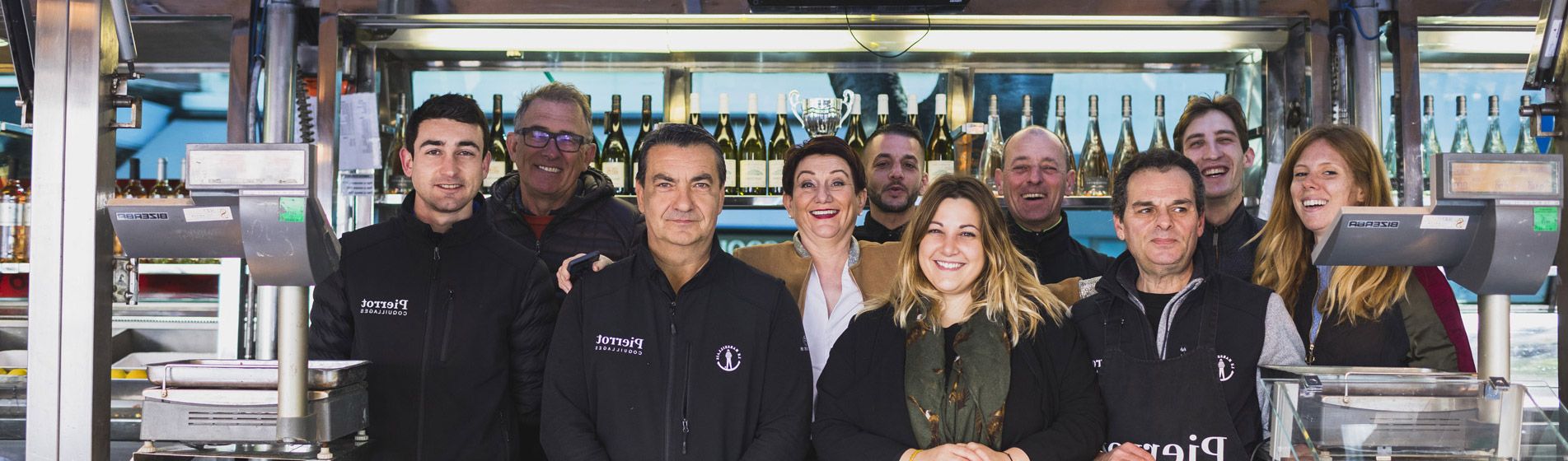 Vente a emporter poisson frais