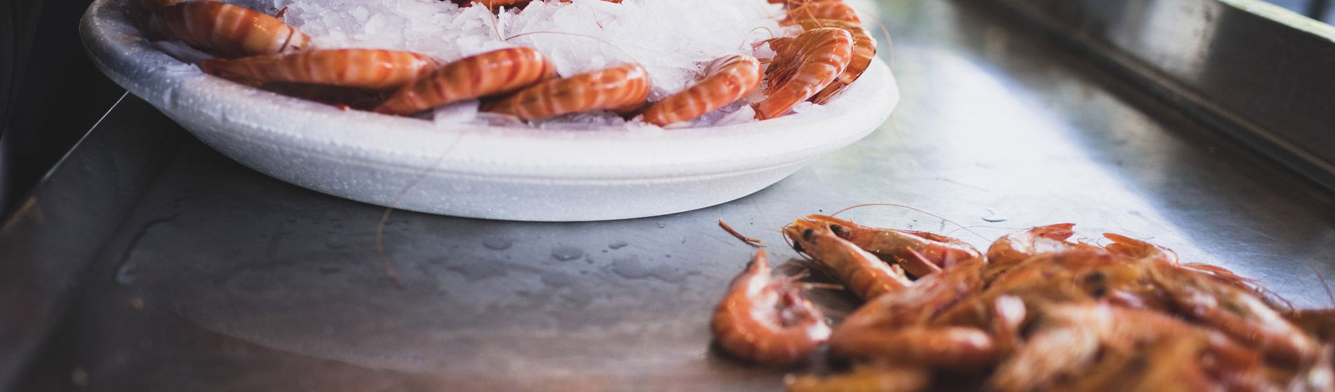 Vente a emporter poisson frais