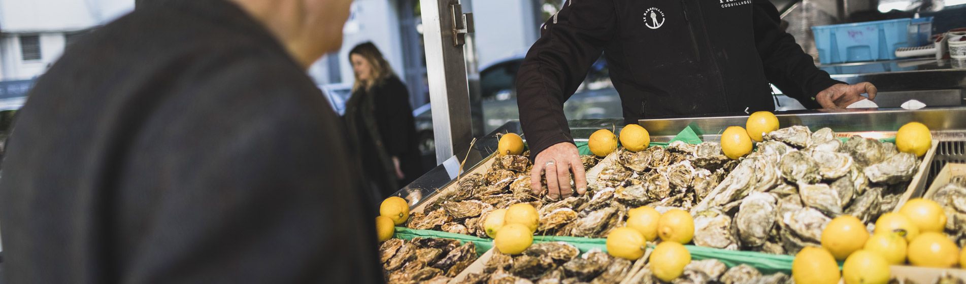 Livraison coquillage midi et soir