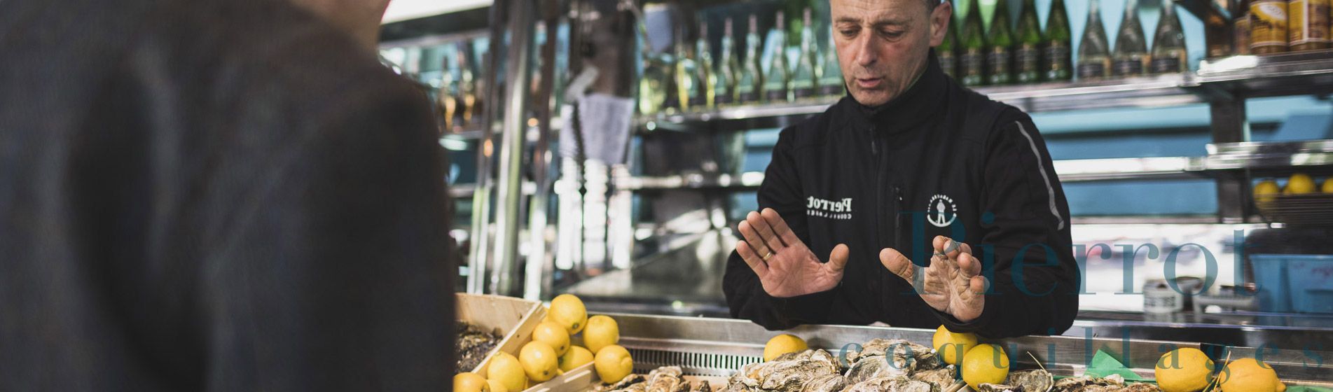 Livraison coquillage