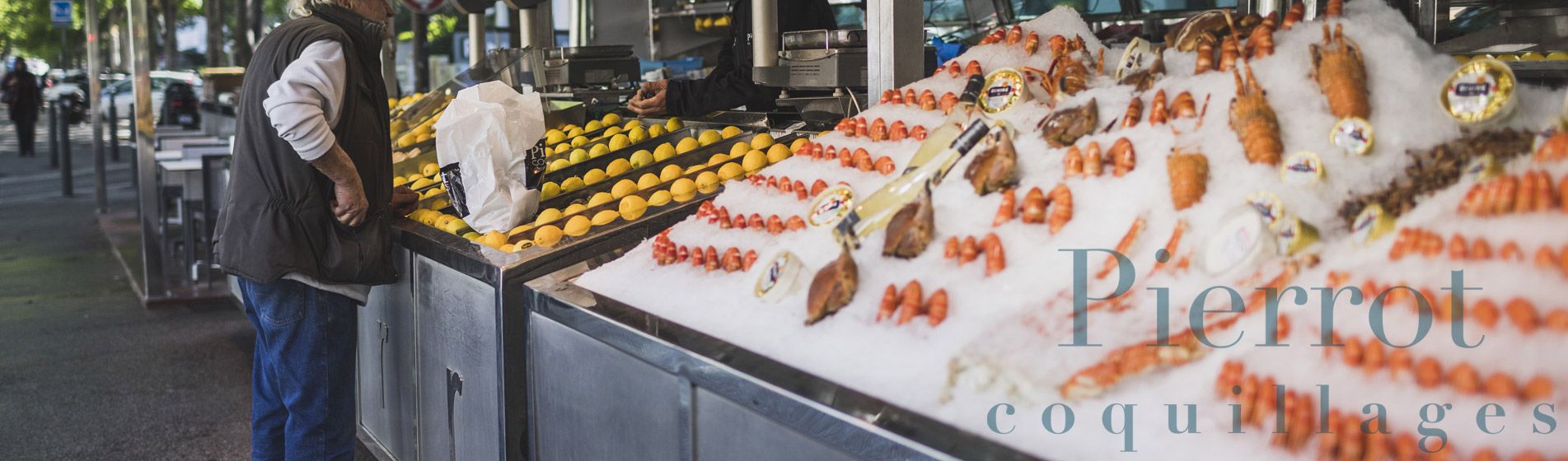 Livraison coquillage midi et soir
