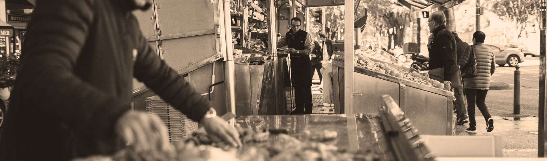 Vente a emporter crabe