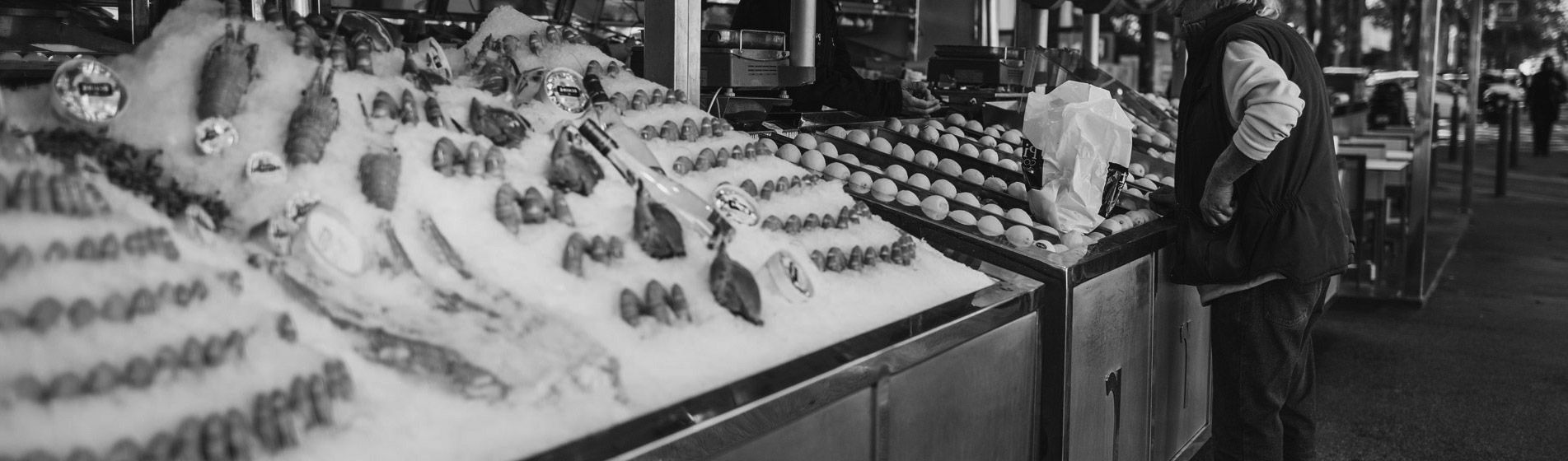 Vente a emporter crabe