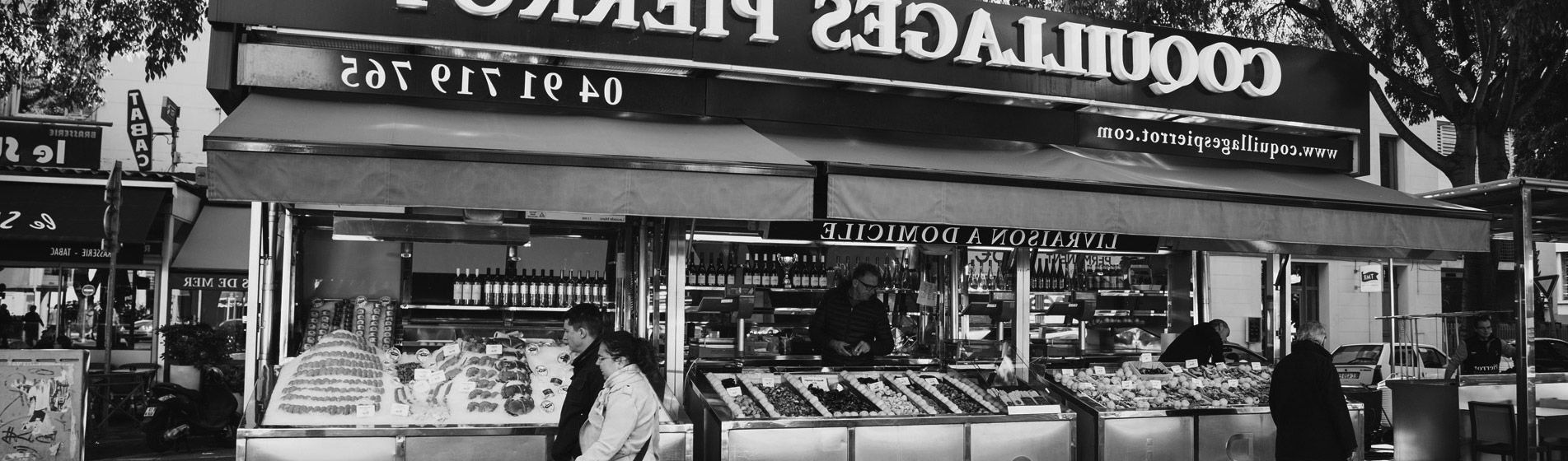 Vente a emporter crabe