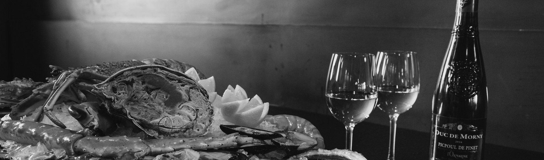 Commander crabe midi et soir