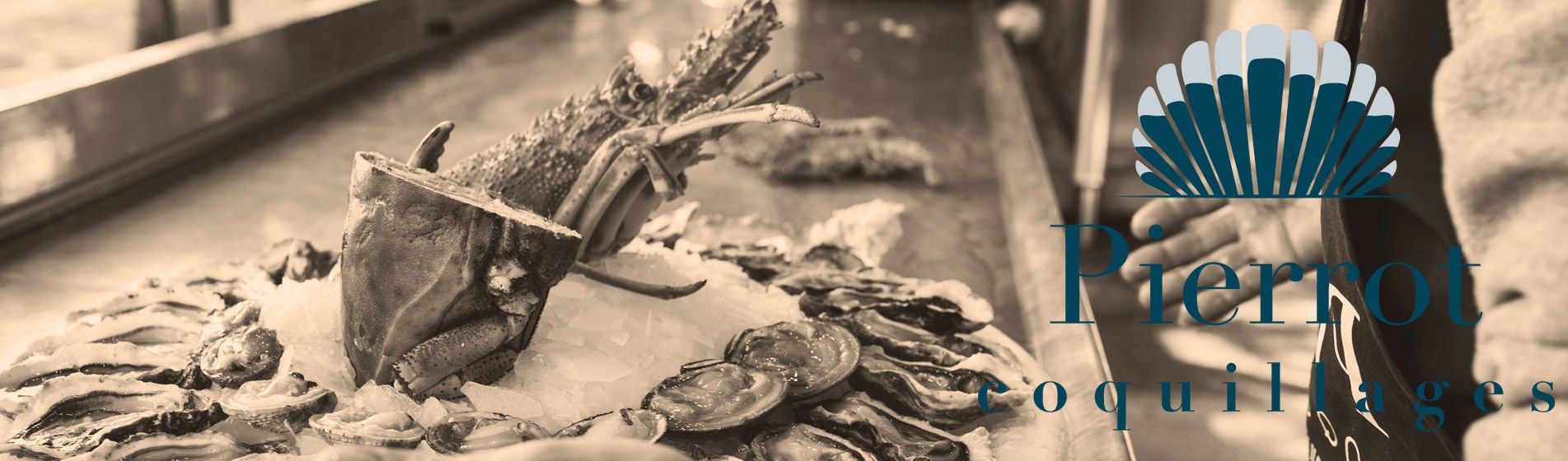 Vente a emporter fruit de mer midi et soir