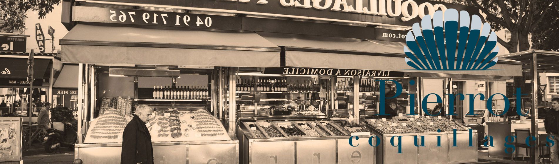 Vente a emporter fruit de mer