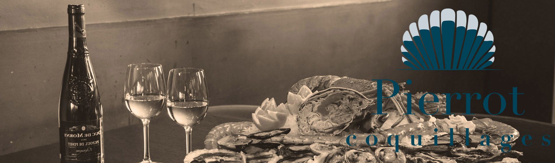 Vente a emporter fruit de mer