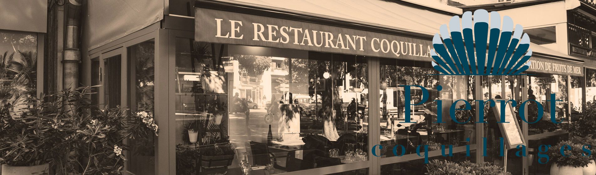 Vente a emporter fruit de mer