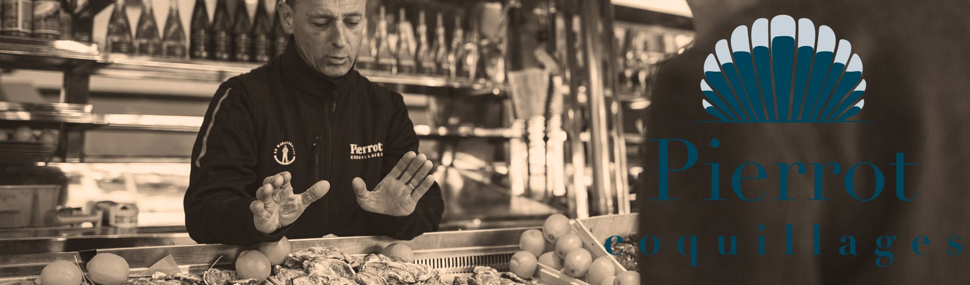 Vente a emporter fruit de mer