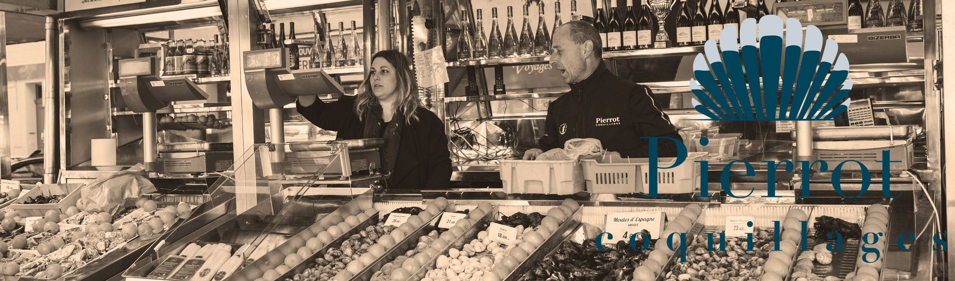 Vente a emporter fruit de mer