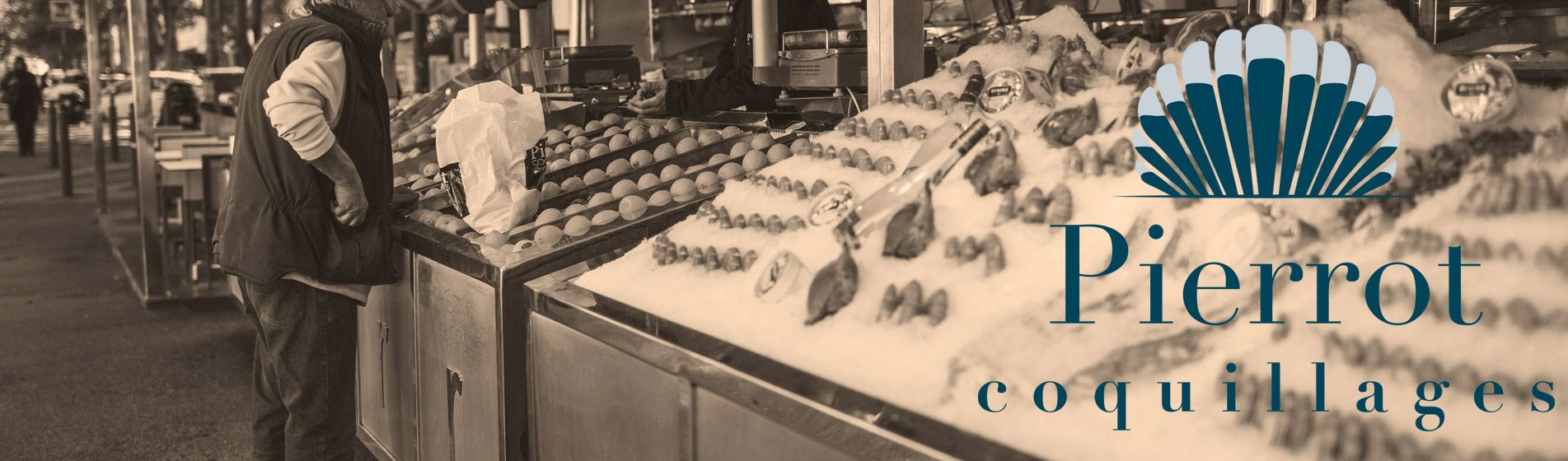 Vente a emporter fruit de mer