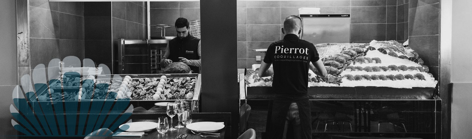 Vente a emporter huitre