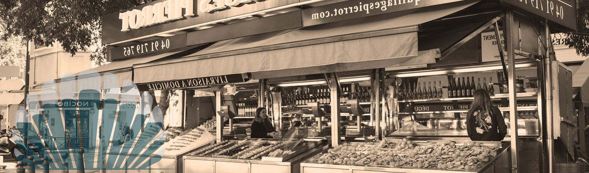 Commander langouste fraiche