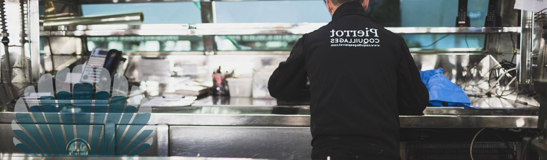 Vente a emporter moule marinières