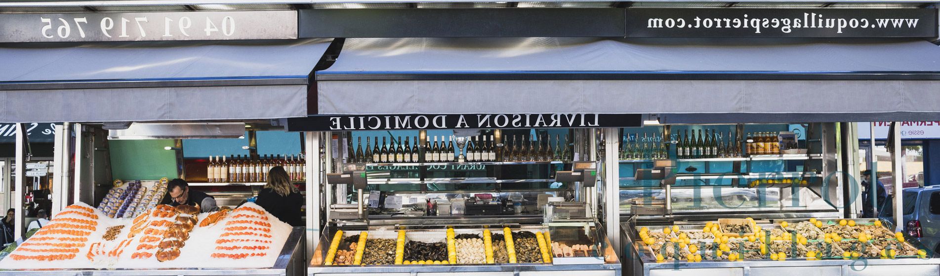 Vente a emporter fruits de mer Marseille