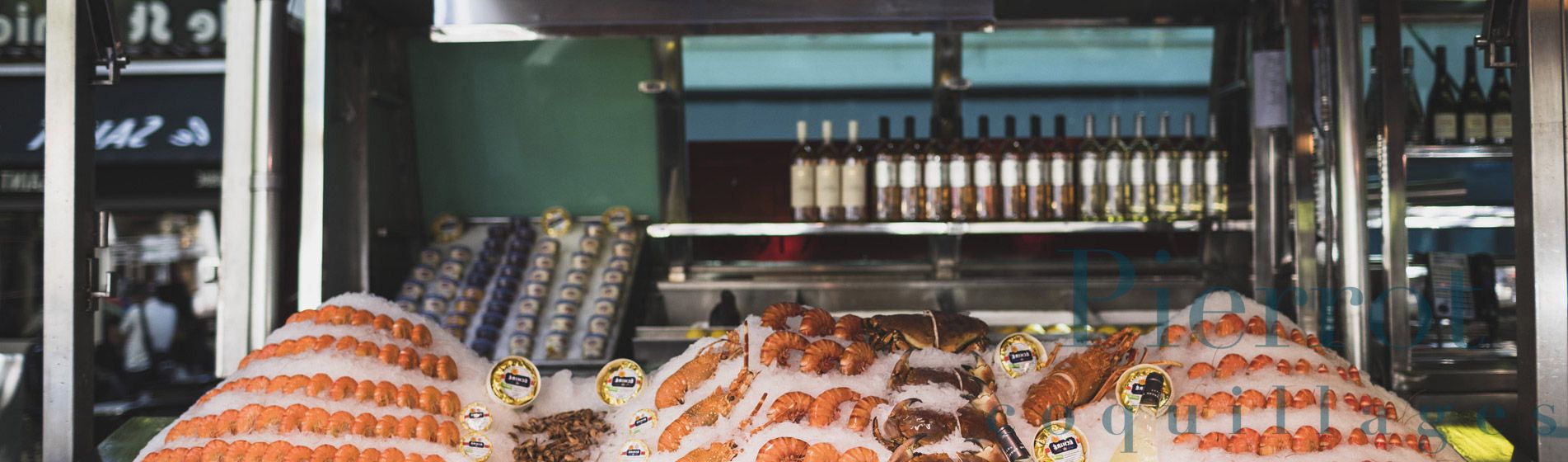 Restaurant coquillage cru