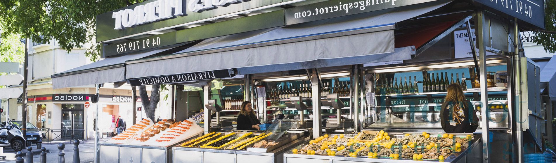 Restaurant coquillage cru