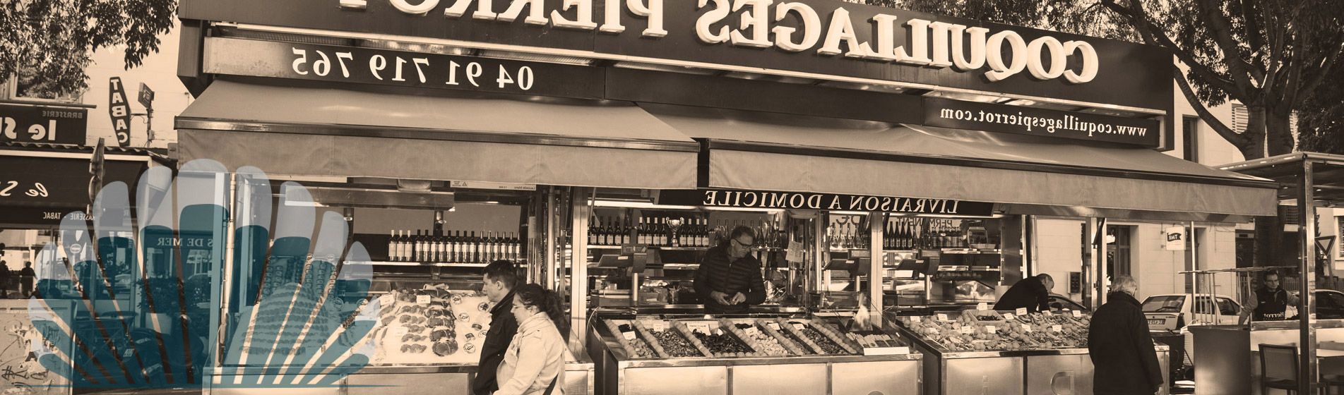 Plateau fruit de mer cru